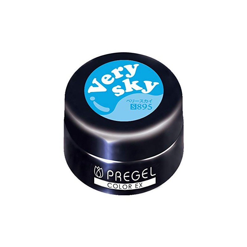 PRE GEL Color EX Berry Sky 0.1 oz (3 g)