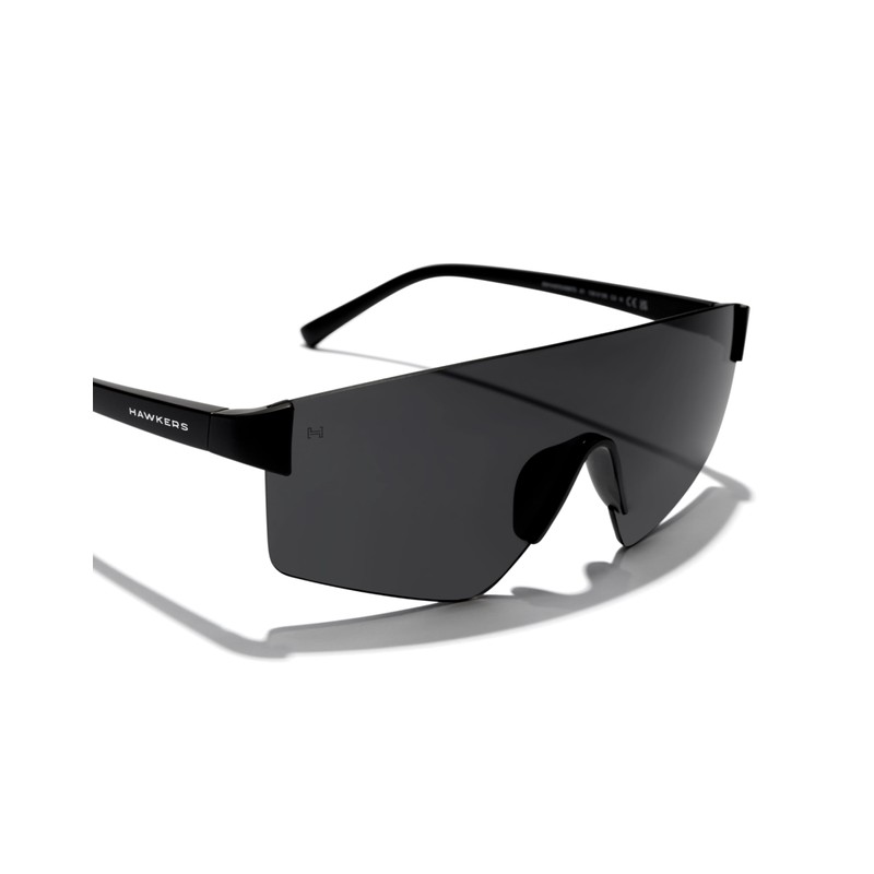 HAWKERS AERO Sunglasses for Men and Women, Black Dark