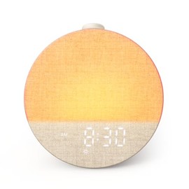 Dreamegg Sunrise 1 Pro, Sunrise Alarm Clock, Sound Machine for Sleep | 29 Sounds, White Noise Machine, Gentle Sunrise Wake-Up, Dimmable Night Light, N