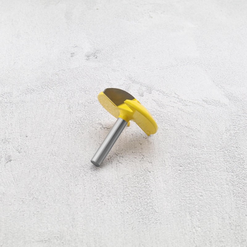 eMagTech 6.35mm Shank Horizontal Crown Router Bit Crown Cap Molding