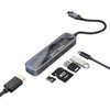 MicroPack Estación de acoplamiento USB C 6 en 1, 4K60Hz