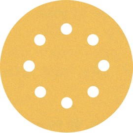 Bosch 6 x Accessories Professional Expert C470 8 Hole Sandpaper Sets (for Hardwood, Paint on Wood, 115mm, 60 120 240 Grit, Random Orbital Sander Accessories)