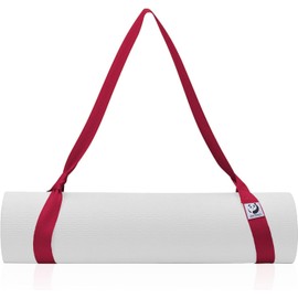Slim Panda Cotton Yoga Mat, Adjustable Yoga Mat Carrying Strap for All Yoga Mats Sizes, Elastic Yoga Strap for Pilates, Stretching and Fitness