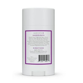 Native Deodorant, Lavender & Rose, Aluminum Free, for Women and Men, 2.65 oz