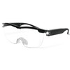 MZWOTO 200% Magnifying Glasses with Light USB Rechargeable Lighted Magnifier