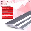 Jointer Knives 4-3/8" x 11/16" x 1/8" Planer Blades for