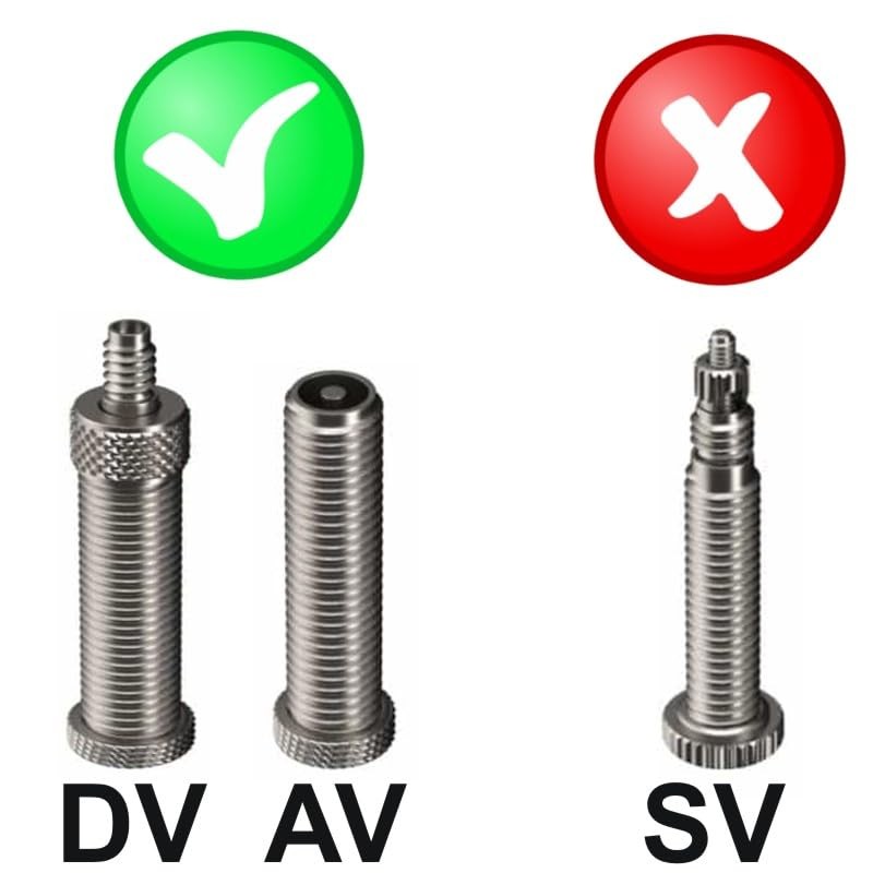 Schwalbe AV/DV Wheel Nut - Black, One Size