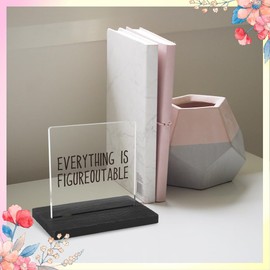 Motivational Office Desk Decor for Women, Funny Quote for Desk, Boss Gag Gift for Women, Men, Positive Affirmation Gifts for Women, Men,XXY50