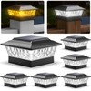 SIEDiNLAR Solar Post Lights Outdoor 12 LEDs 4 Modes Post