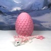 NOHO3D 3D Articulated Cherry Blossom Dragons with Dragon Egg, Mother