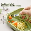Silicone Tableware for Baby, Silicone Divided Suction Plate for Babies