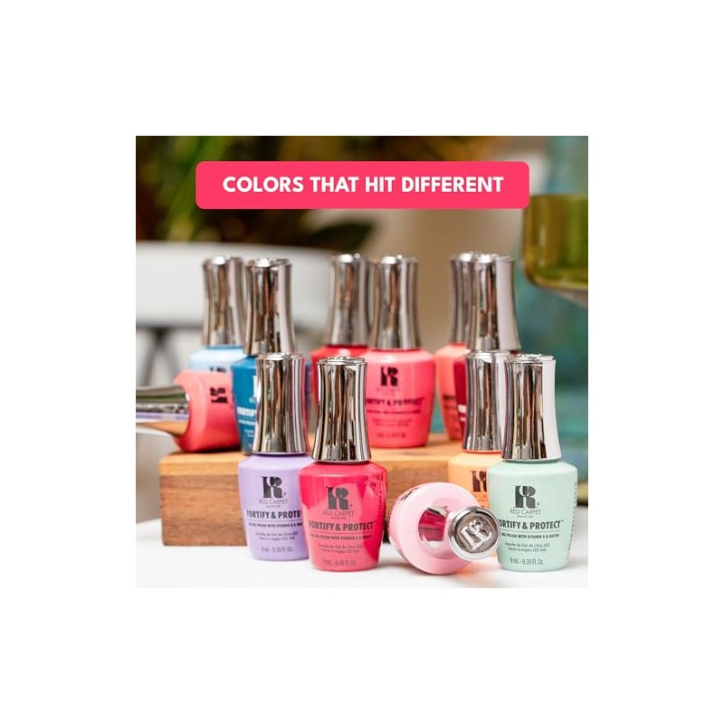 RC Red Carpet Manicure Capa Base en Gel LED 9