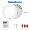 MingBright 6Inch LED Motion Sensor Ceiling Light, LED Flush Mount