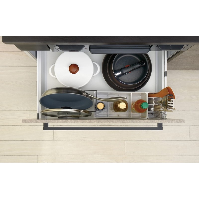 Richell Totono N Kitchen Tool Stand for Drawers, White, 5.5