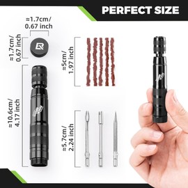 ROCKBROS Bike Repair Kit Cycling Tubeless Tire Repair Kit for Mountain Bike and Road Bicycle