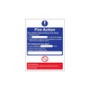 V Safety Any Person Discovering A Fire... Fire Action Notice