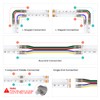 BTF-LIGHTING FCOB 12MM 6PIN Connector Kit for COB RGBCCT LED