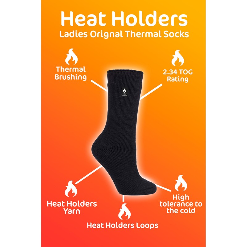 HEAT HOLDERS - Men's and Women's Thermal Socks for Winter,