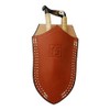 Mikikajiya Village TS082 Genuine Leather Case for Pruning Shears, Brown