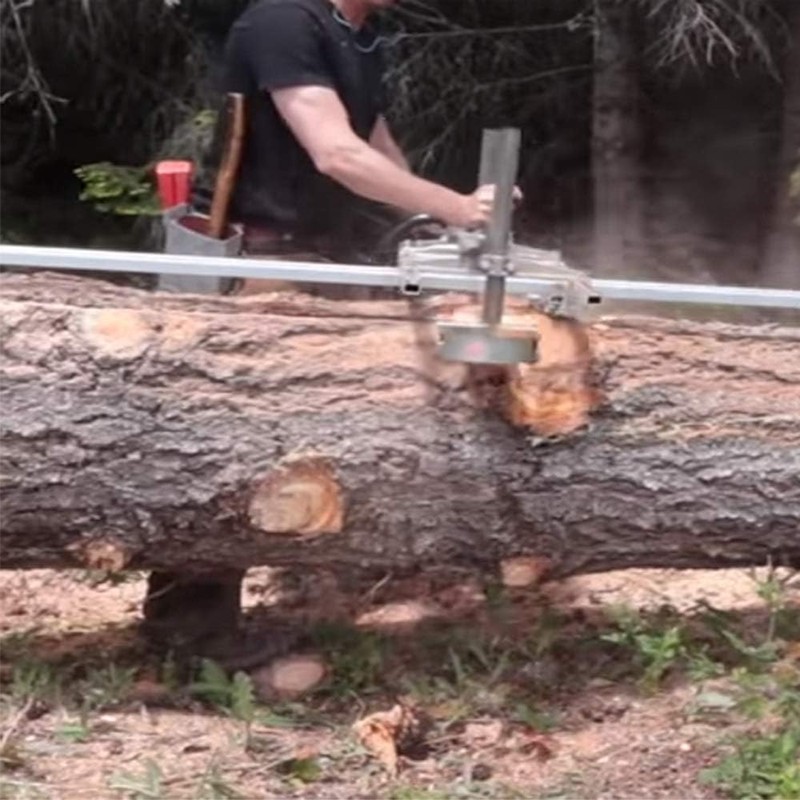 DOYAM 9 FT 270CM Rail Mill Guide System 3 Crossbar