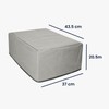kwmobile Cover Compatible with Brother MFC-J1010DW – Case Printer –