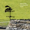 Garden Weathervane Roof Outdoor Metal Wind Vane Decoration for Yard