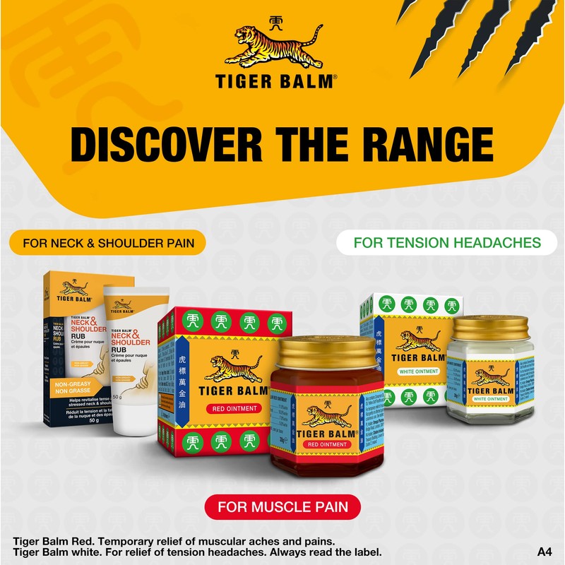 Tiger Balm Red Ointment, 30 g