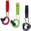 3 Pack Emergency Whistle, Super Loud Safety Whistle with Lanyard,