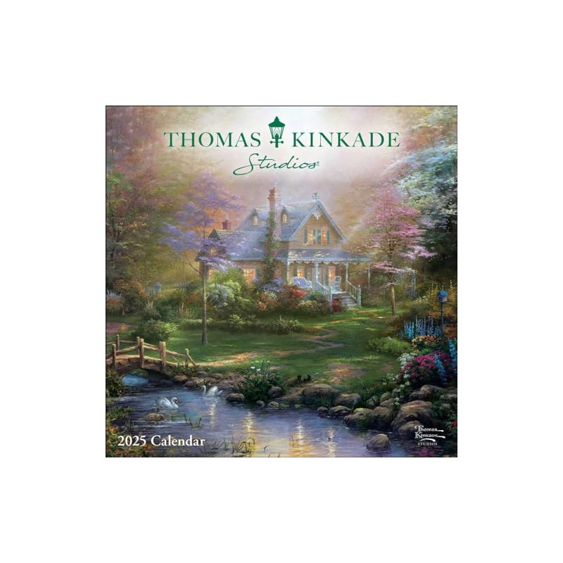 Thomas Kinkade Studios 2025 Mini Wall Calendar