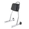 TCMT Chrome Detachable Sissy Bar Backrest Fits For Harley Softail