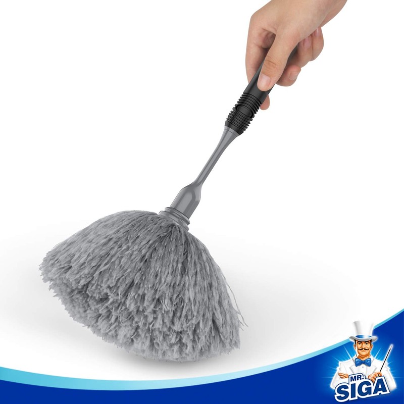 MR. SIGA Microfiber High-Density Mini Duster, Dust Removal Mop, Comfortable