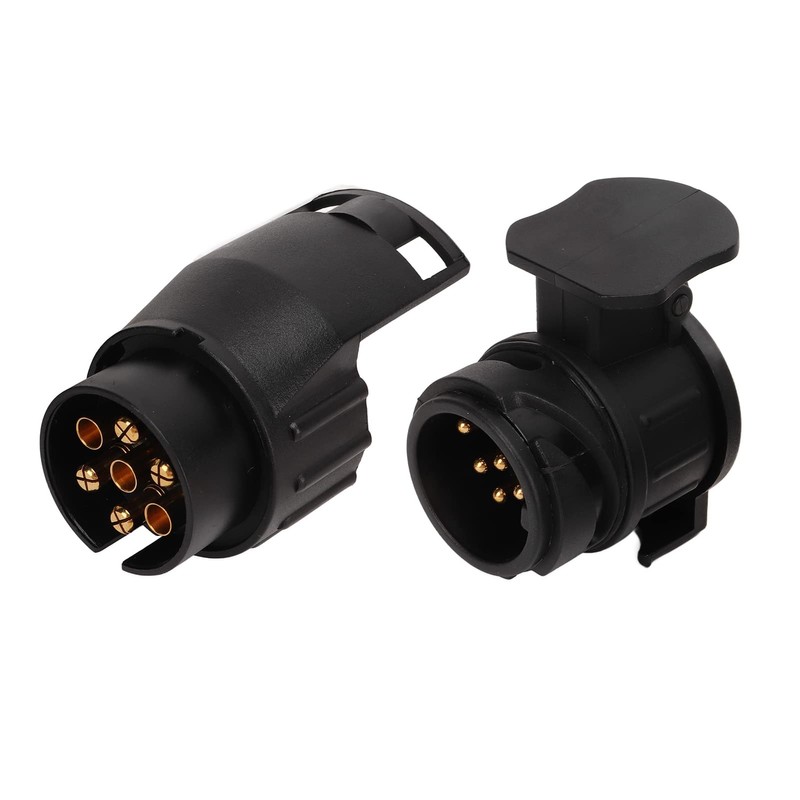aqxreight Trailer Socket Adapter, 7-Pin to 13-Pin and 13-Pin to