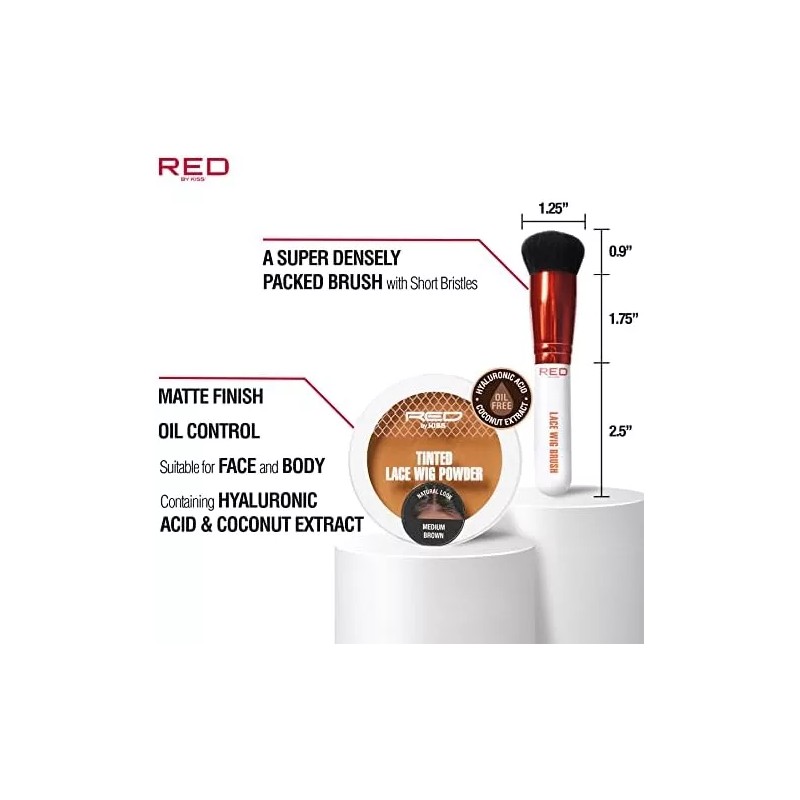 Red by Kiss Set Red By Kiss Lace Brush Y