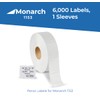 Perco Labels for Monarch 1153 Three-Line Pricing Gun, White 1
