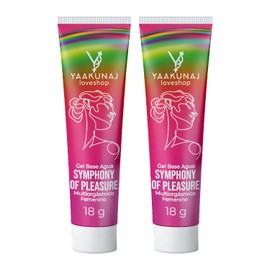 Gel Multiorgasmico Femenino Symphony Of Pleasure Yaakunaj Loveshop 18g 2 Piezas