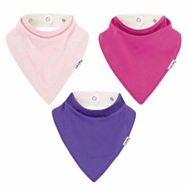 Lovjoy Large Bandana bibs - Special Needs Bibs - For Older Children, Youth and Adults - Practical, absorbent and Stylish (SET 07)