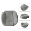 FZJDSD Gray Driver Side Bottom Leather Seat Cover Compatible with