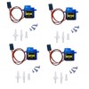 4PCS SG90 Servo Motor Micro Servo 9G Servo Motor for
