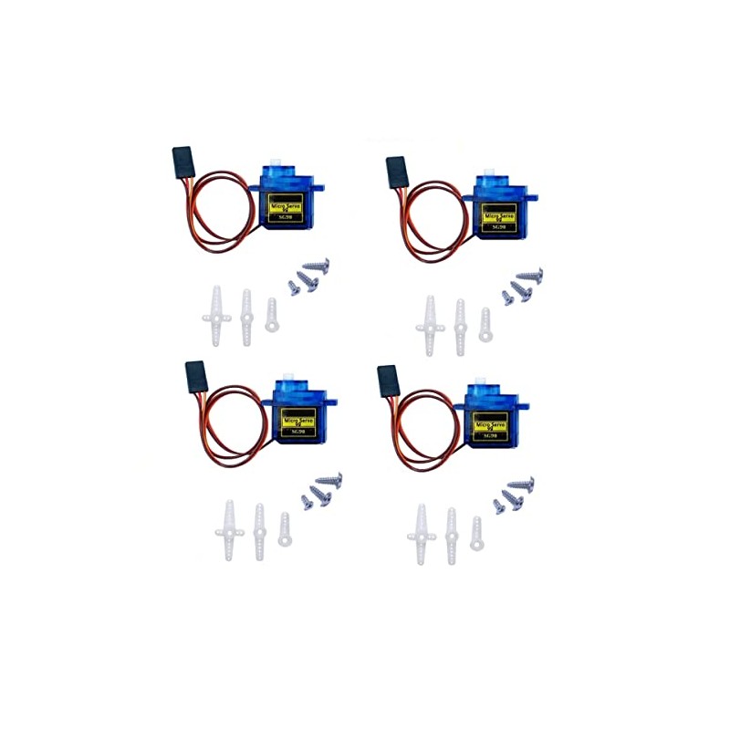 4PCS SG90 Servo Motor Micro Servo 9G Servo Motor for