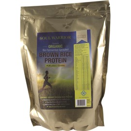 Wise Nutrients Protein Plus L-Carnitine Soul Warrior Organic Brown Rice Protein 1kg Vanilla