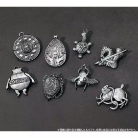 Movic Elden Ring Pin Badge Talisman Collection Vol. 01 Movic 1.5-Inch Pin - Crimson Amber Medallion