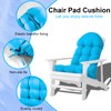 TYJTYDGF Adirondack Chair Cushion,High Back Rocking Chair Cushion,Thickened Patio Chair