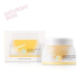 Half Club/Saturday Skin Yuzu Vitamin C Sleep Mask 50ml / 새터데이스킨 유자 비타민C 슬립 마스크 50ml