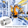 Aswalling 13 Teeth Motor 18V Replace for 18-2-LI 18-2-LI GSR18-2-LI
