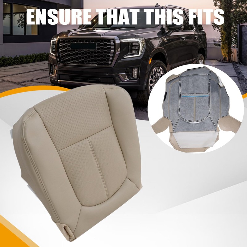 NLQR Front Driver Side Bottom and Top Back Seat Covers