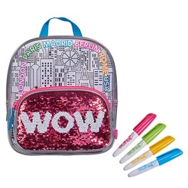 Simba 106374266 Colour Me Mine Swap Back Pack Bag for Painting/Now with Trendy Reversible Sequins