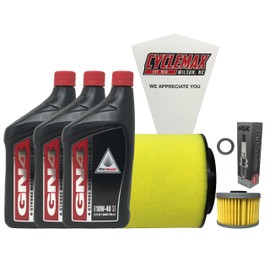 Cyclemax Tune Up Kit compatible with 2007-2013 Honda TRX 420 Rancher with Spark Plugs