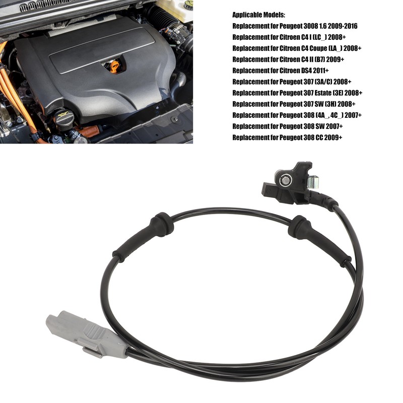 Rear ABS Wheel Speed Sensor 4545K8 Fast Response Tire Speed