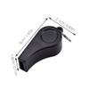 Mipcase 3PCS Plastic Whistles with Lanyard Loud Emergency Referee Whistles
