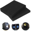 Abaodam 3sets Speaker Foams Pad Speaker Riser Foam Acoustic Dampening